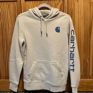 carhartt tan xs women’s hoodie